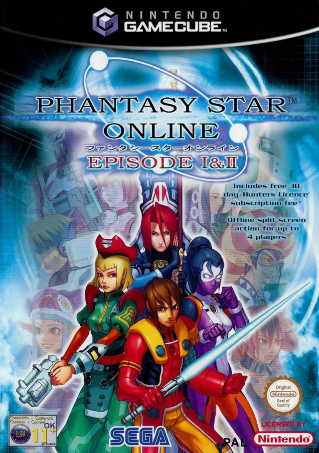 Phantasy Star Online Episode I Ii Box Shot For Gamecube Gamefaqs