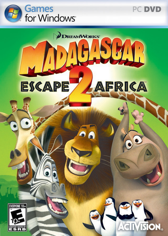 DreamWorks Madagascar: Escape 2 Africa Box Shot for Xbox 360