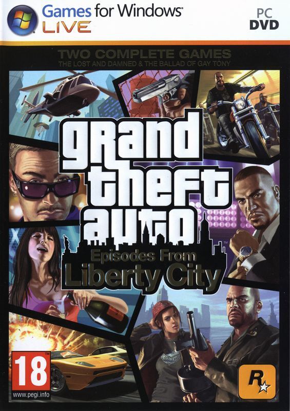 Vanaf daar Smaak Ass Grand Theft Auto: Episodes from Liberty City Box Shot for Xbox 360 -  GameFAQs
