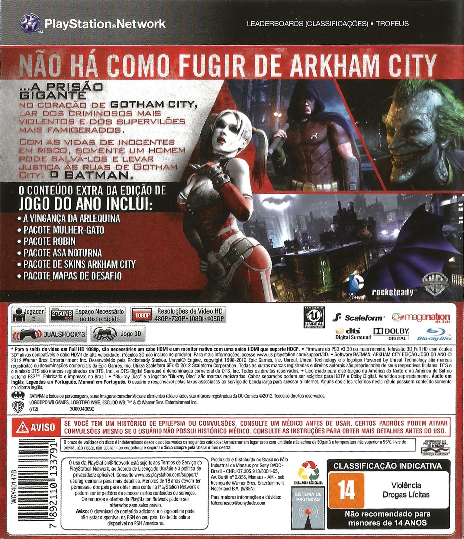 Batman Arkham City: Edição Jogo do Ano