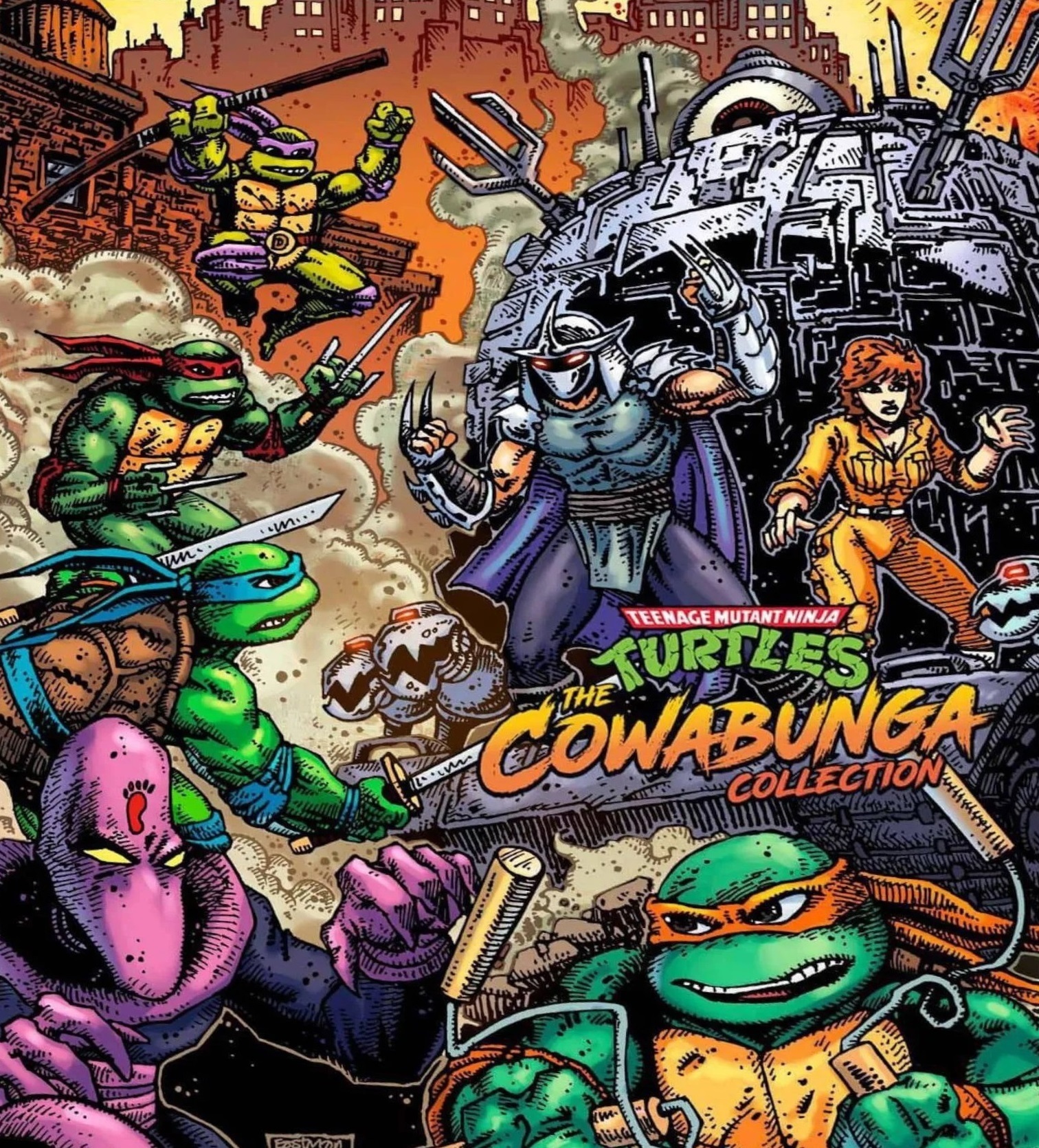 Box Teenage Ninja PlayStation Shot The - GameFAQs Cowabunga for Collection Mutant 5 Turtles: