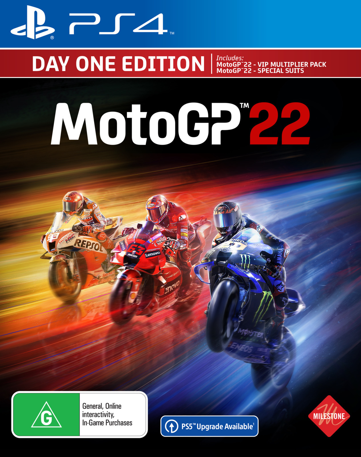 MotoGP 22 Box Shot for PlayStation 4