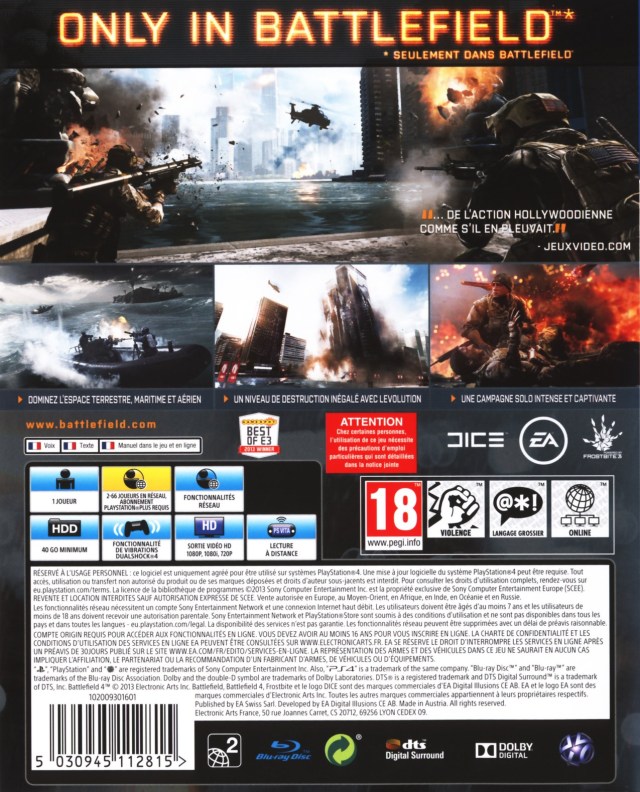 module Verbanning Renaissance Battlefield 4: Community Operations Box Shot for PlayStation 3 - GameFAQs