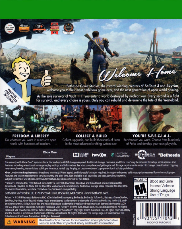 Fallout 4 system requirements