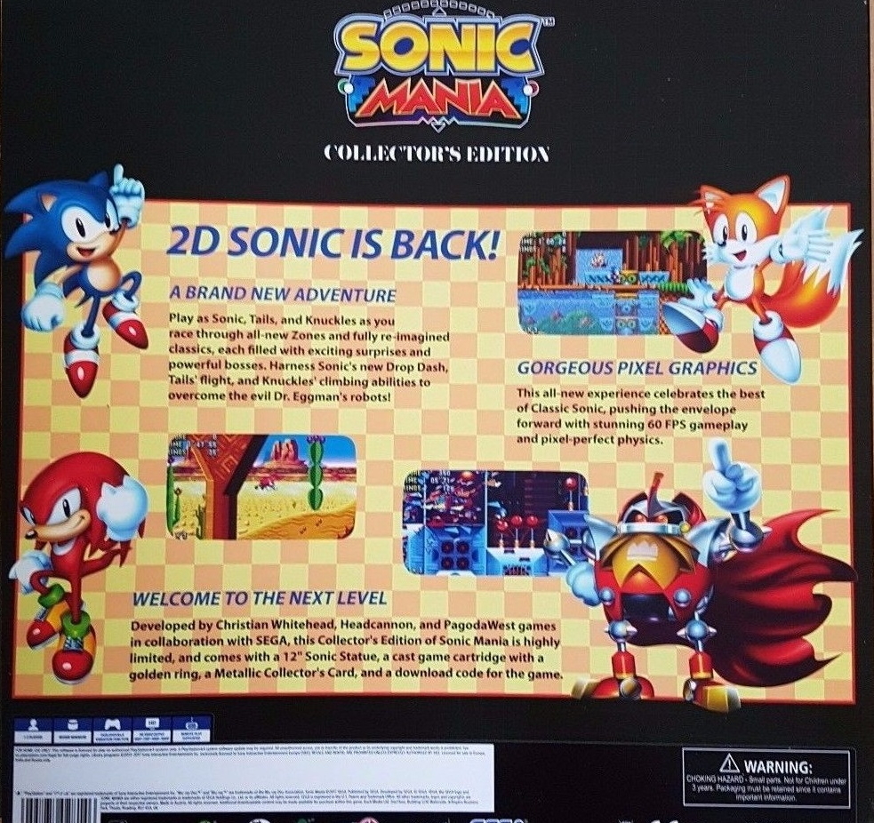 Sonic Mania Plus Box Shot for PlayStation 4 - GameFAQs