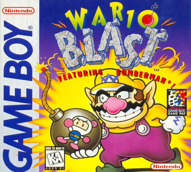 Wario Blast: Featuring Bomberman! Box Front