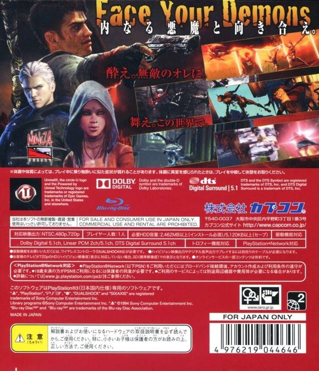 DmC: Devil May Cry Box Shot for PlayStation 3 - GameFAQs