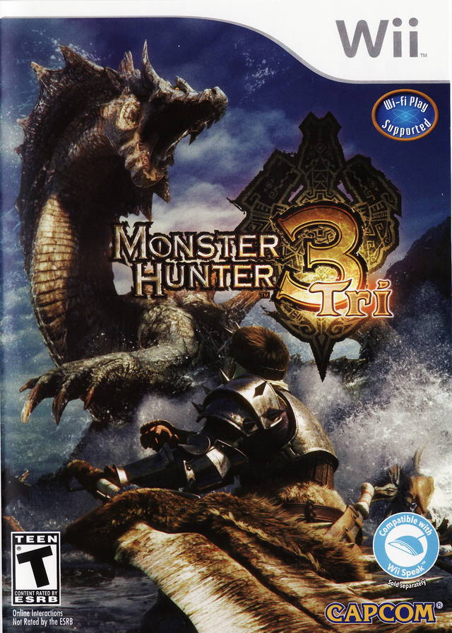 Monster Hunter Tri Box Front