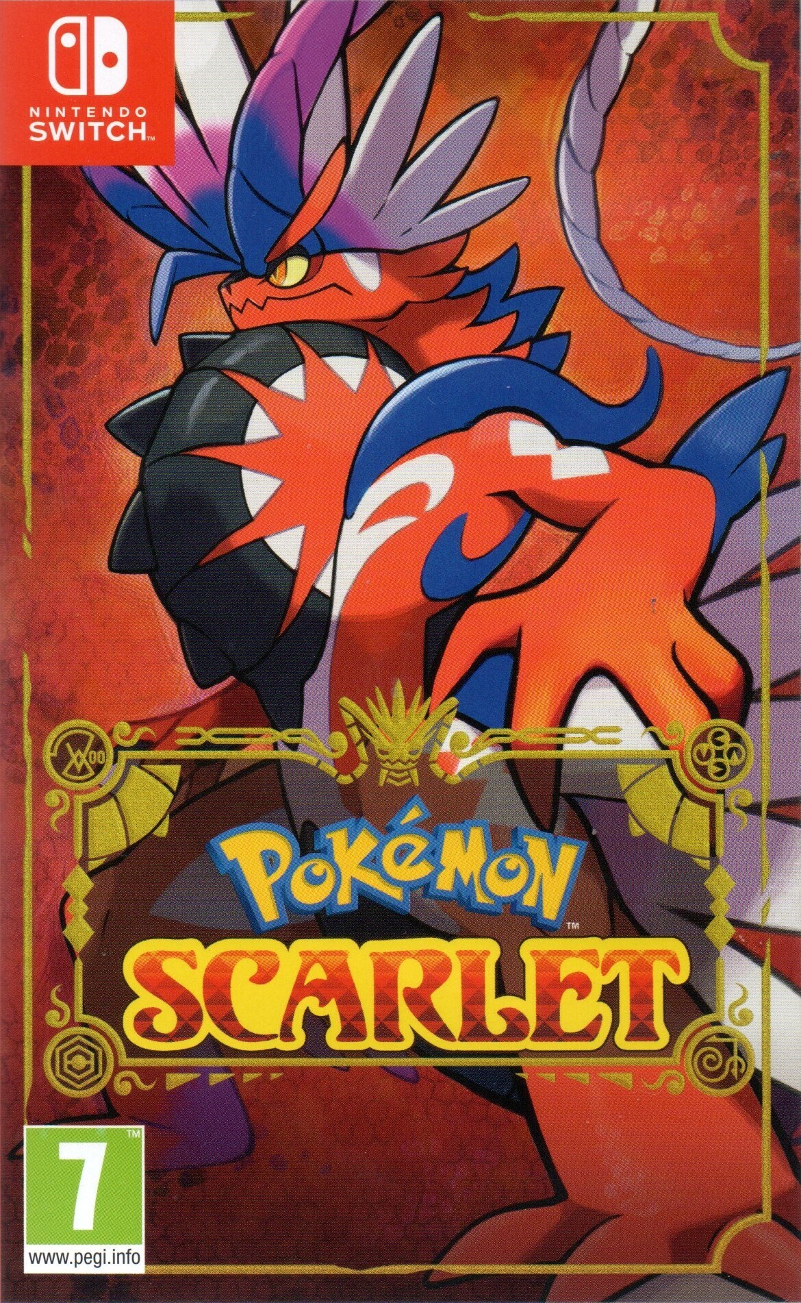Pokemon Scarlet / Pokemon Violet Dual Pack Steelbook Edition Box Shot