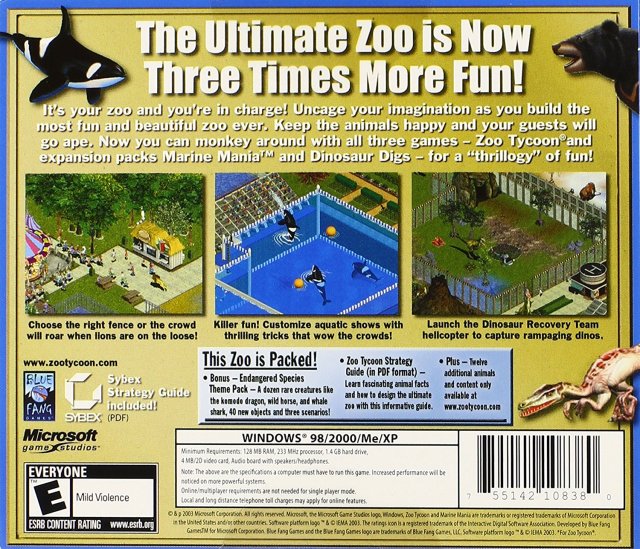 Zoo Tycoon: Complete Collection (2003)