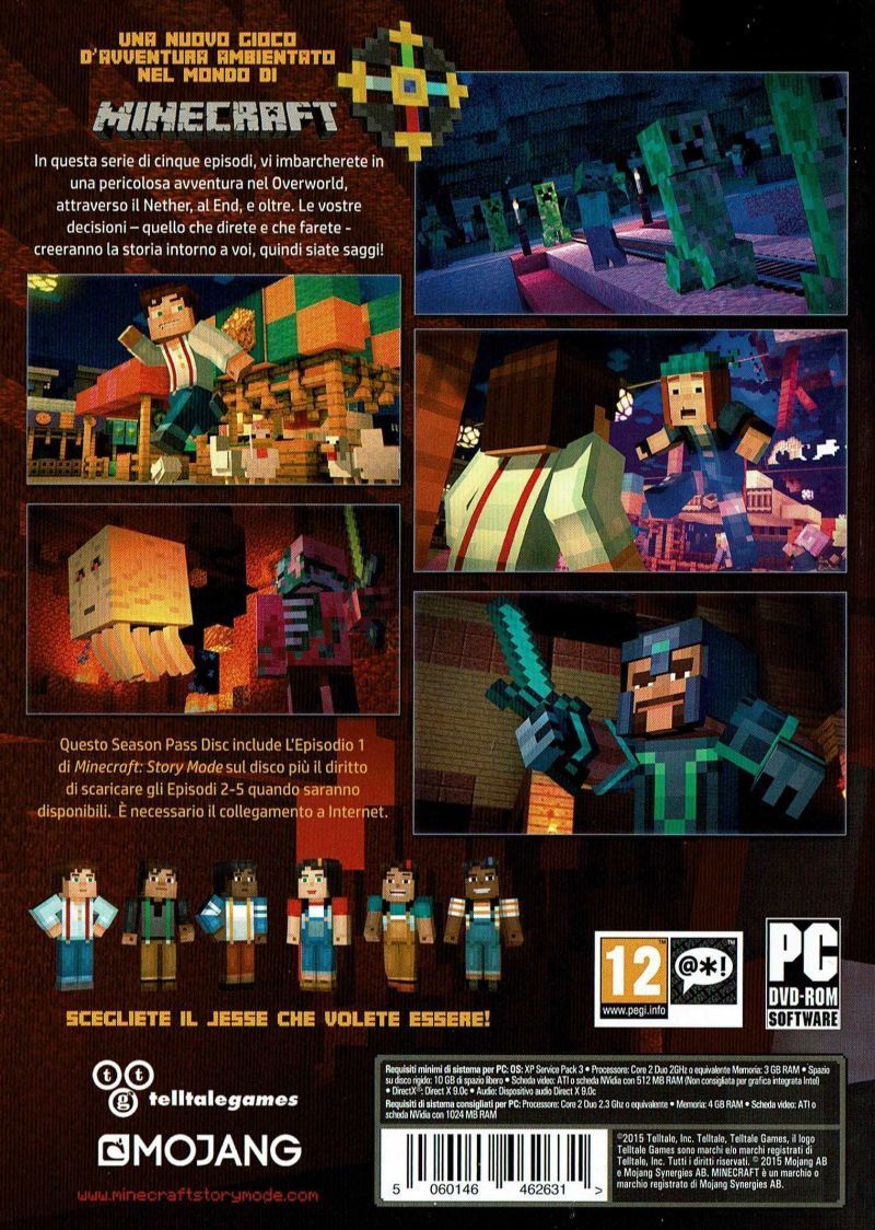 Minecraft: Story Mode -- Season Two: Season Pass Disc (Microsoft