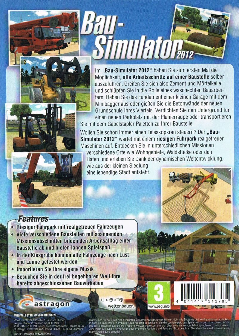 Construction Simulator Box Shot for PlayStation 4 - GameFAQs