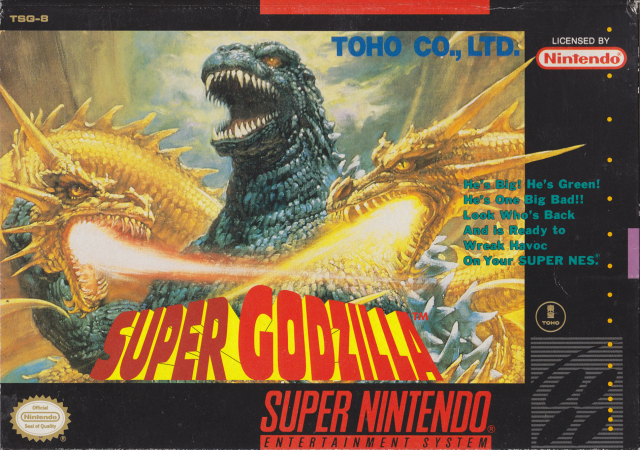 Super Godzilla Box Front