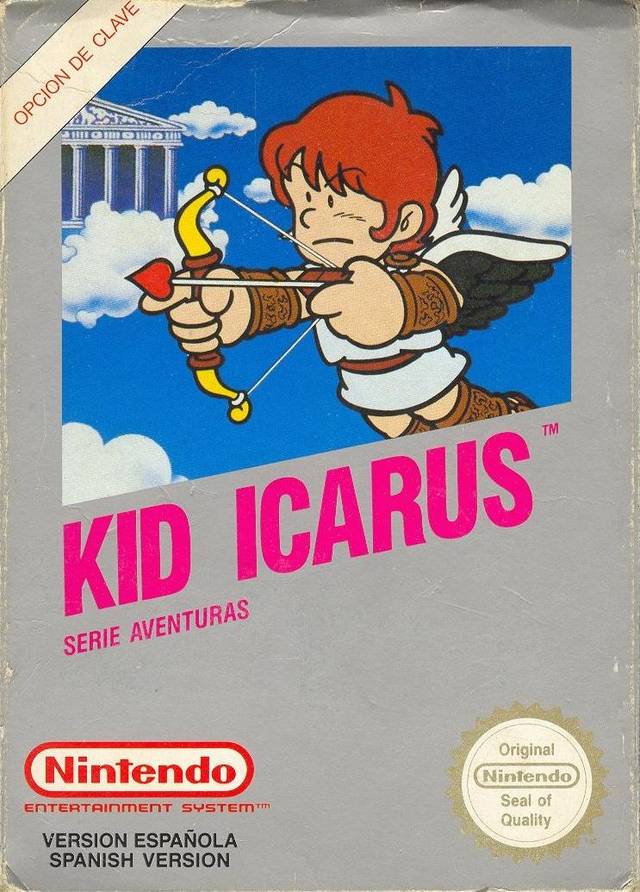 FRIDGE MAGNET video game box Kid Icarus Famicom
