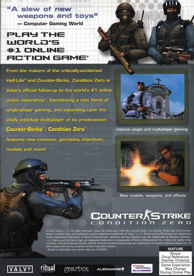 Counter-Strike: Condition Zero (2004) : Valve : Free Download
