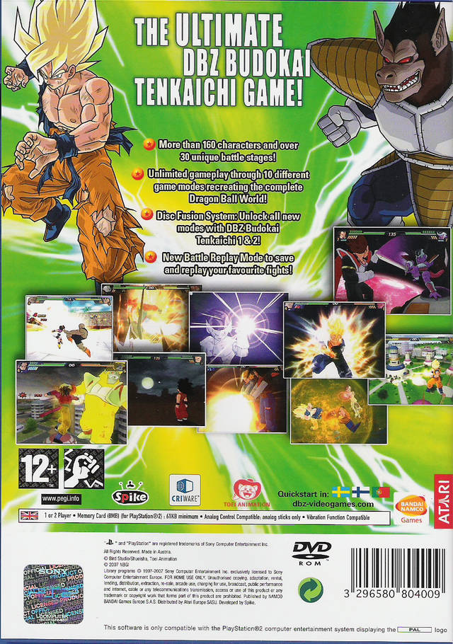 Extraordinario Aterrador Representar Dragon Ball Z: Budokai Tenkaichi 3 Box Shot for PlayStation 2 - GameFAQs