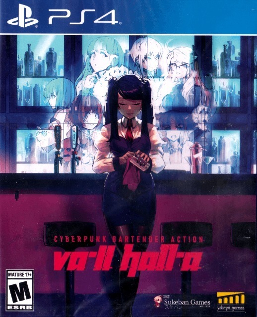 VA-11 Hall-A: Cyberpunk Bartender Action Box Shot for PlayStation