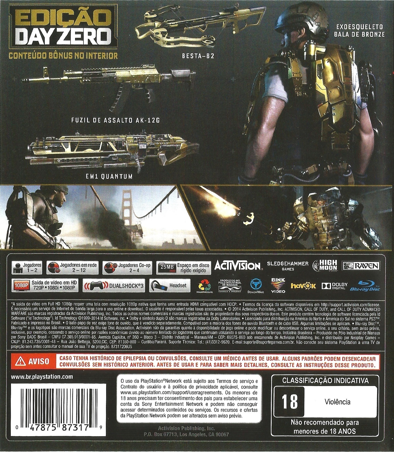Call of Duty: Advanced Warfare - Ascendance Box Shot for Xbox 360