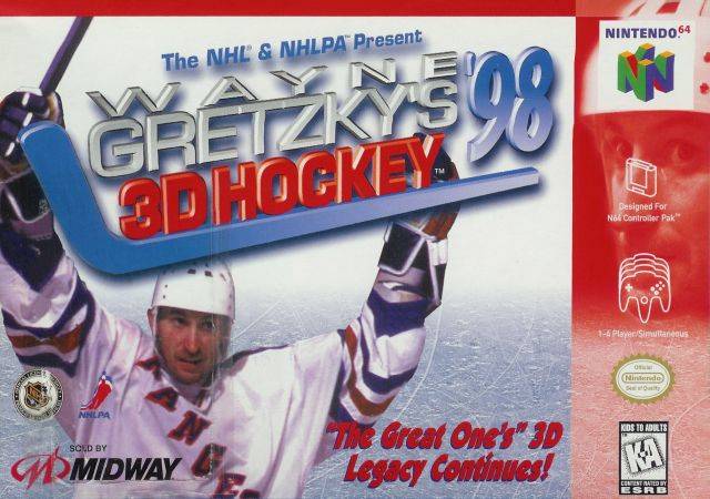 Wayne Gretzky's 3D Hockey '98 Box Shot for Nintendo 64 - GameFAQs