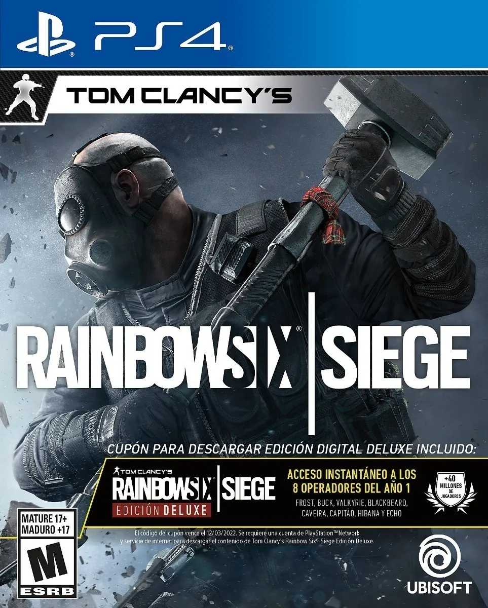 for Clancy\'s Advanced Shot PlayStation Siege: Six Rainbow 4 Edition - Box GameFAQs Tom
