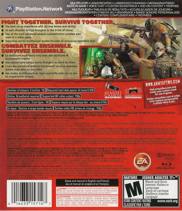 Army of Two The 40th Day Box Shot for PSP GameFAQs