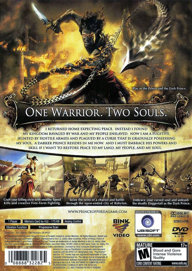 Prince Of Persia The Two Thrones Free Download