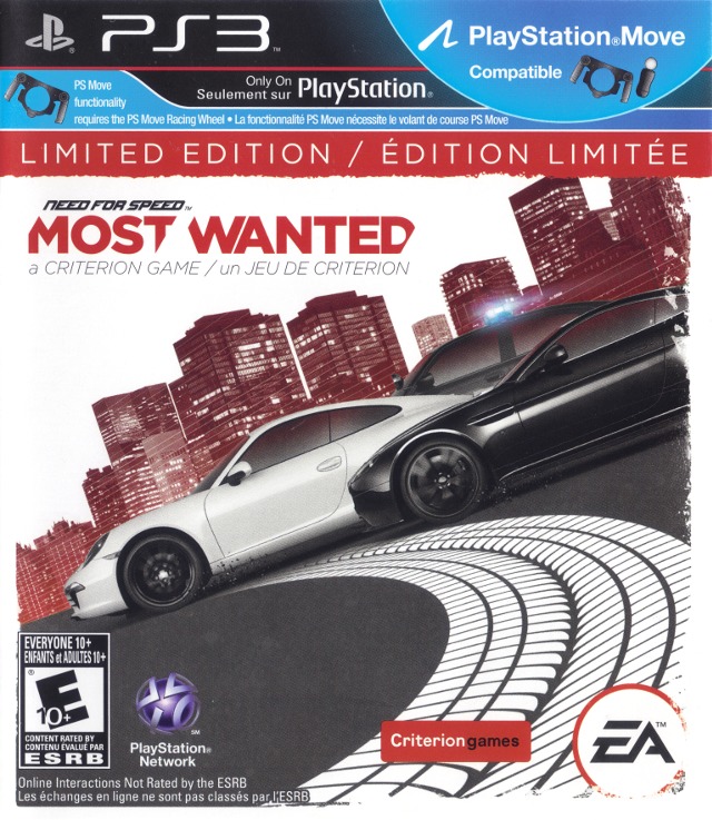 kaart wanhoop opvolger Need for Speed: Most Wanted - Movie Legends Box Shot for PlayStation 3 -  GameFAQs