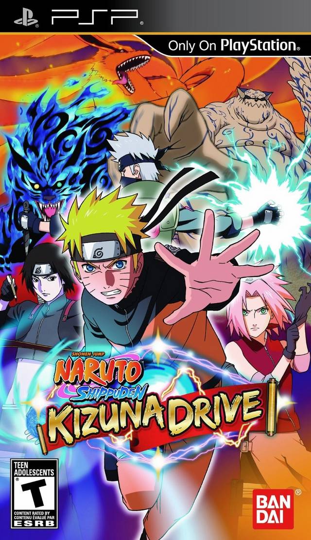 Naruto Shippuden: Kizuna Drive Box Shot for PSP - GameFAQs
