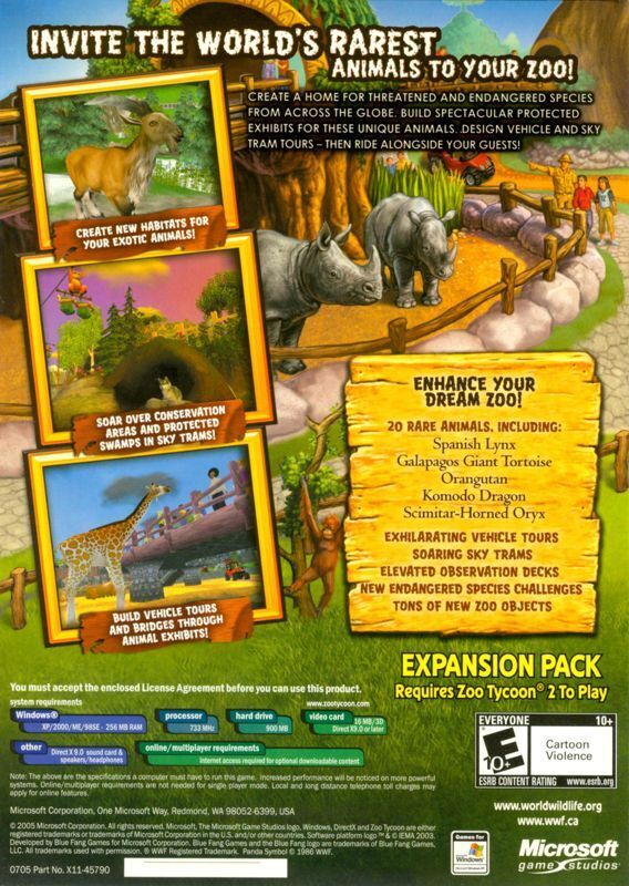 Zoo Tycoon 2: Extinct Animals - Metacritic