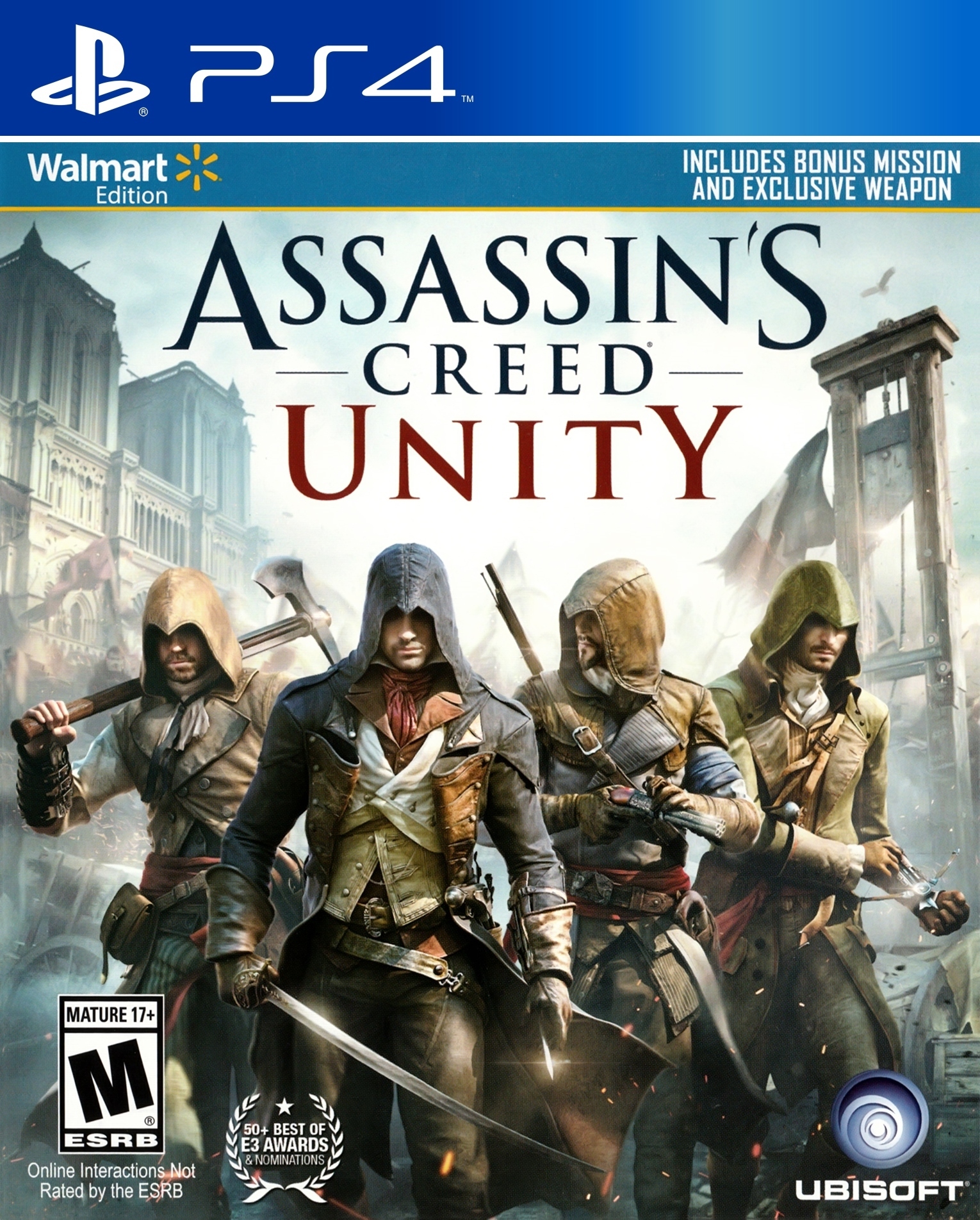 Assassin's Creed Unity Box Shot PlayStation 4 - GameFAQs