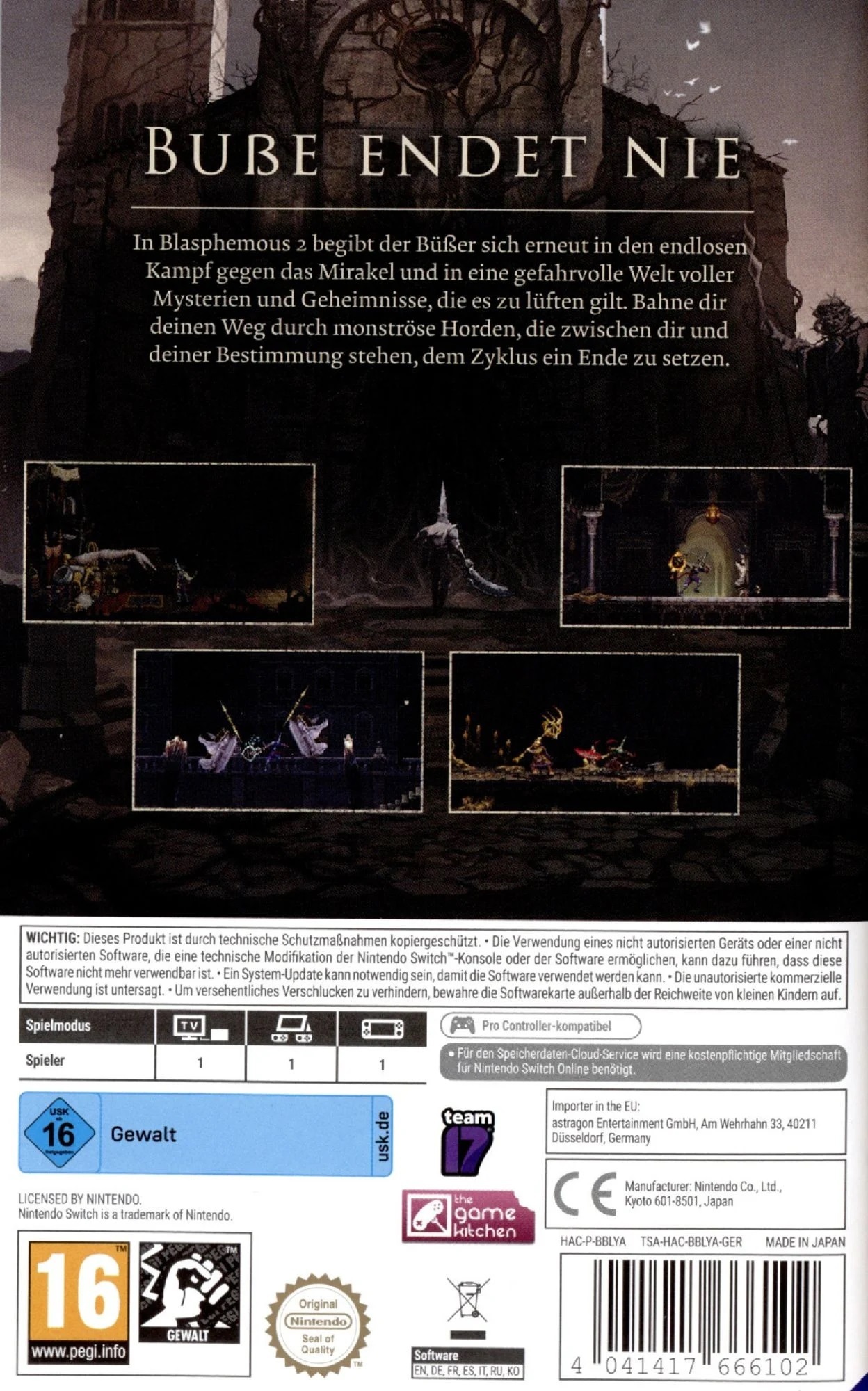 Blasphemous 2 Box Shot for PlayStation 4 - GameFAQs