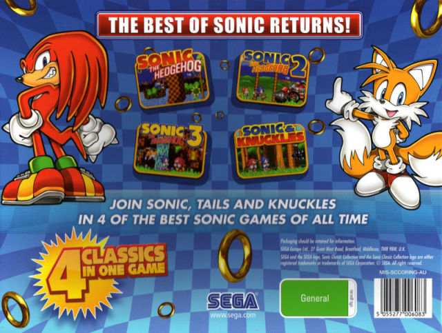 Sonic Classic Collection Spinning Onto DS - Game Informer