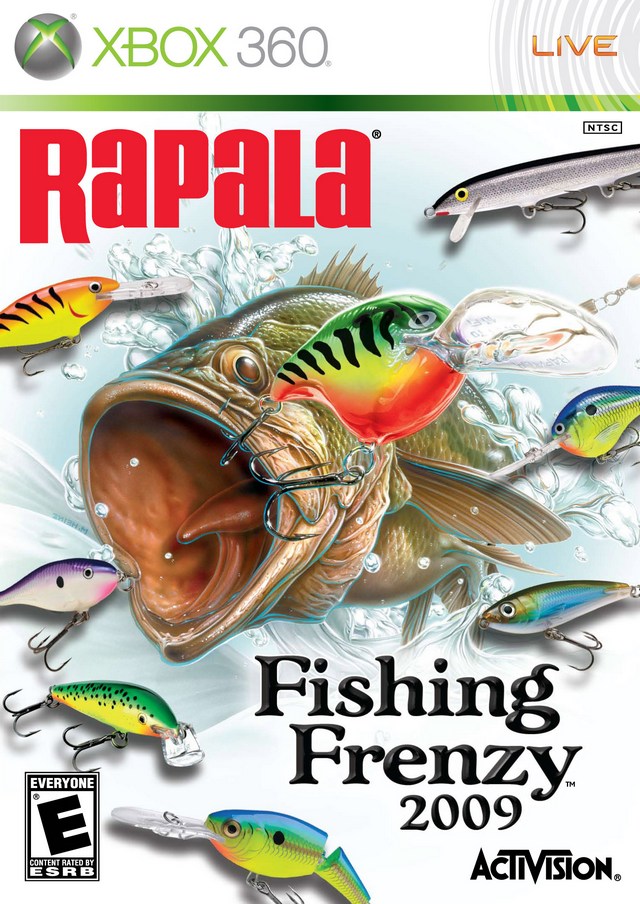 Rapala Fishing Frenzy 2009 Box Shot for Xbox 360 - GameFAQs