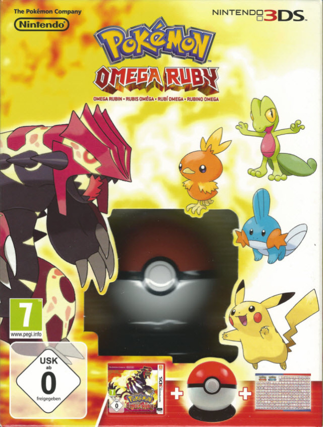 Pokemon Omega Ruby Box Shot for 3DS - GameFAQs