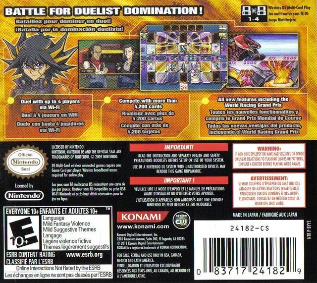 The NEW Official Action Replay Code List!!! Thank You Phazeta!!!! - Yu-Gi-Oh!  5D's World Championship 2011 Over The Nexus Message Board For DS - GameFAQs  PDF, PDF, Leisure