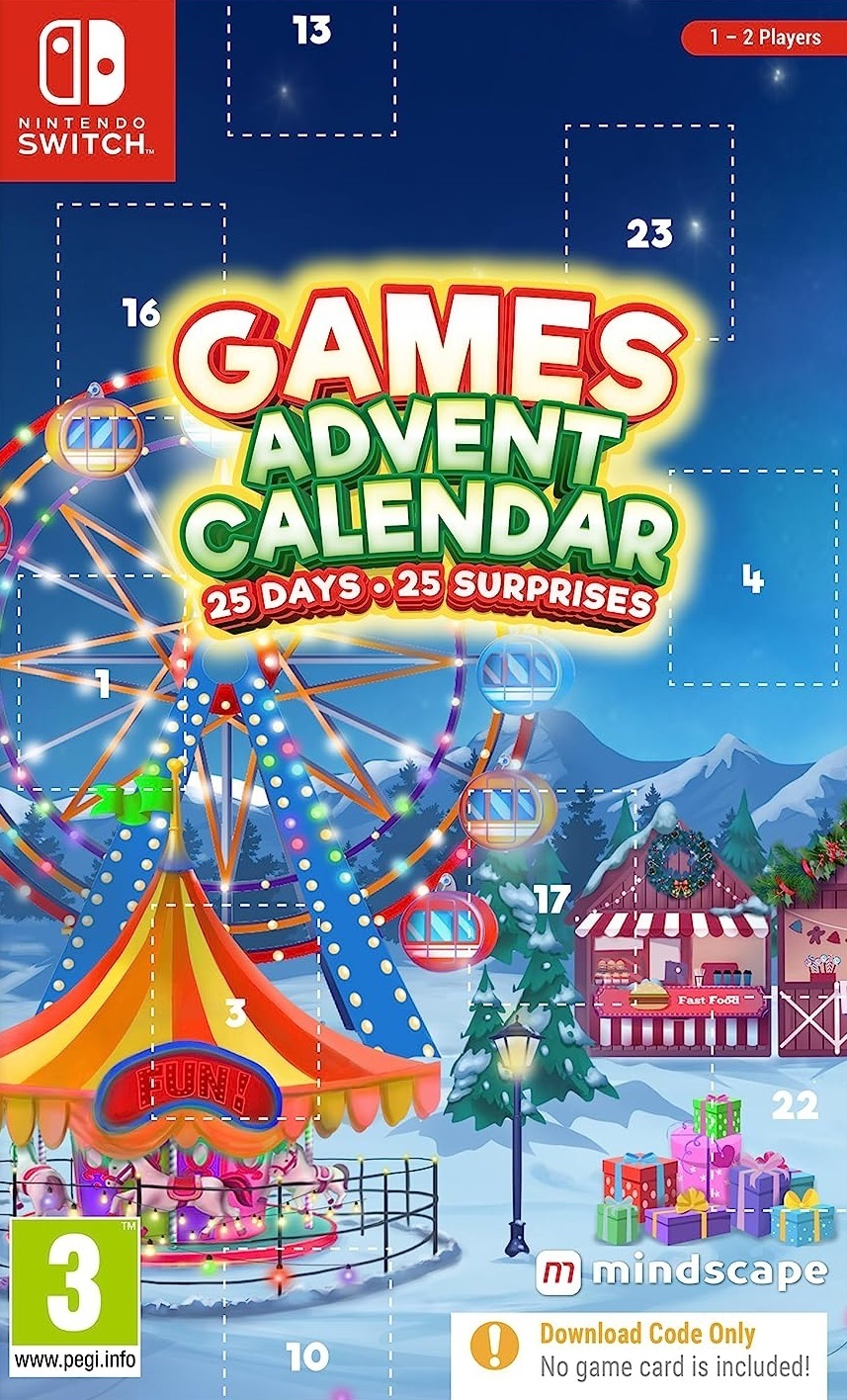 Games Advent Calendar 25 Days 25 Surprises Nintendo Switch - Best Buy