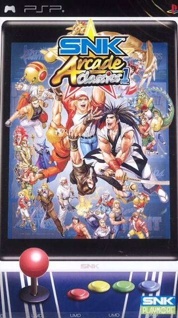 SNK Arcade Classics Vol. 1 Box Shot for PSP - GameFAQs