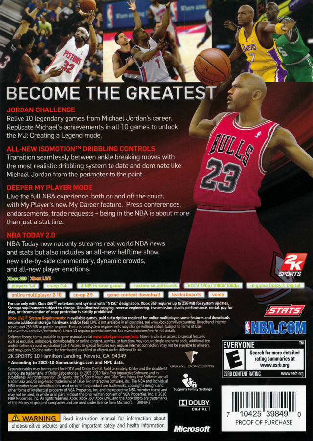 Nueva llegada buffet inventar NBA 2K11 Box Shot for Xbox 360 - GameFAQs