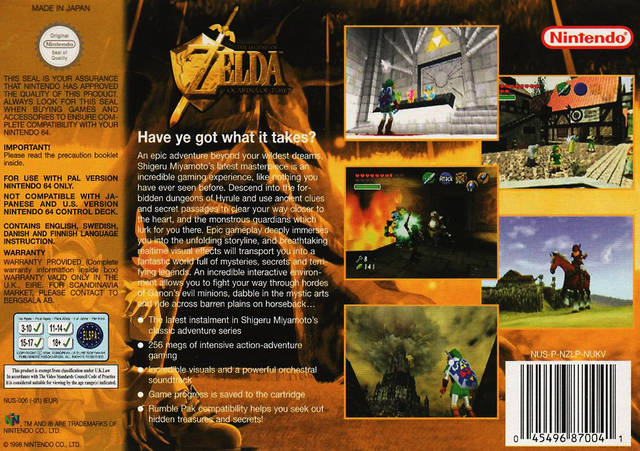 The Legend of Zelda: Ocarina of Time Videos for Nintendo 64 - GameFAQs