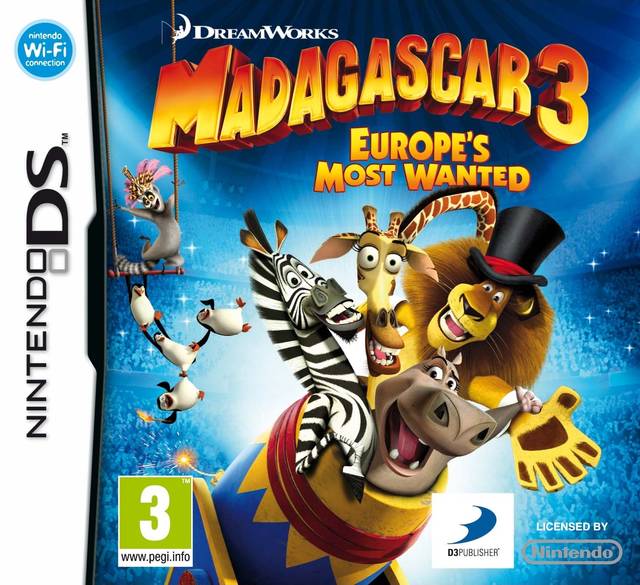 Madagascar 3: The Video Game para Xbox 360 - D3 Publisher - Jogos