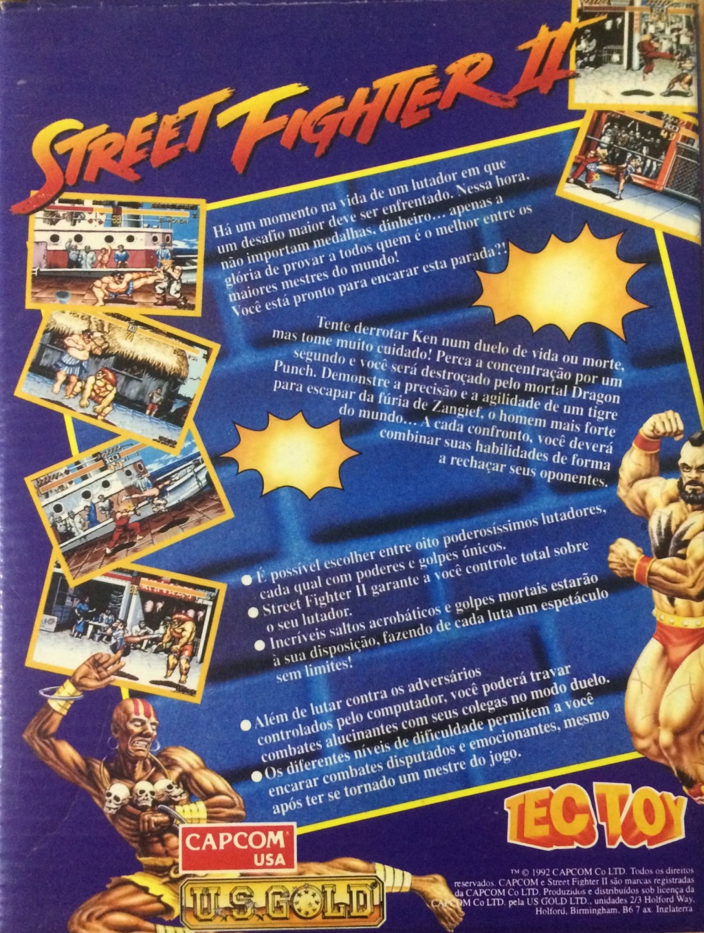 Street Fighter II Box Shot for Atari ST - GameFAQs