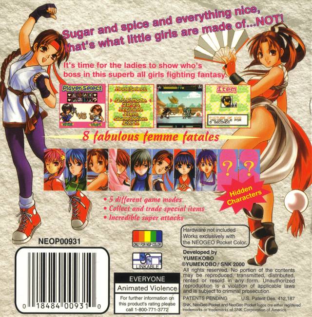 SNK Gals' Fighters Box Shot for Nintendo Switch - GameFAQs
