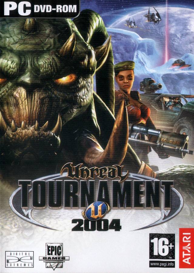 Unreal Tournament 2004 (DVD Version) Box Front