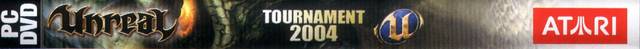 Unreal Tournament 2004 (DVD Version) Box Spine