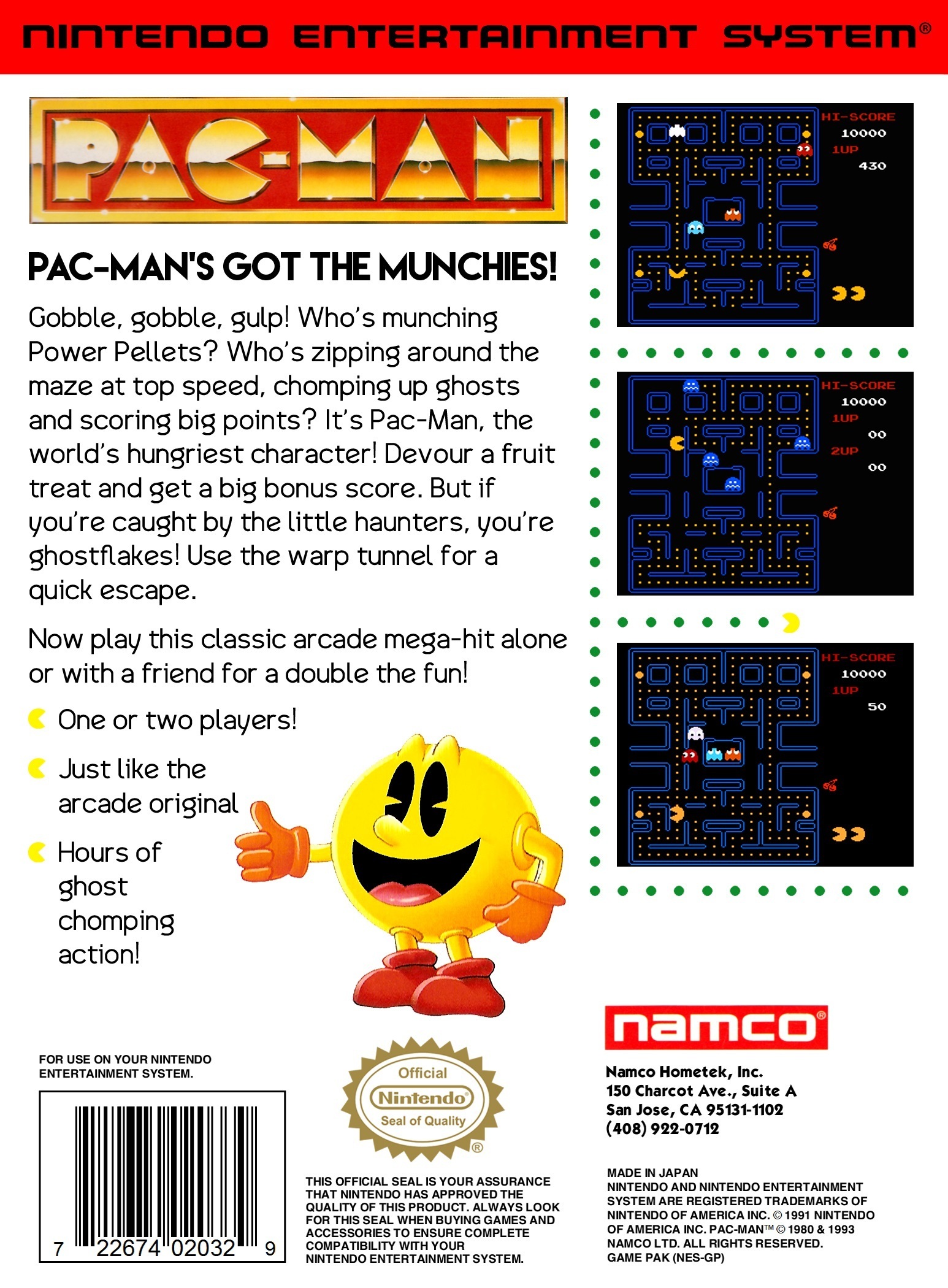Arcade Game Series: Pac-Man Box Shot for PlayStation 4 - GameFAQs