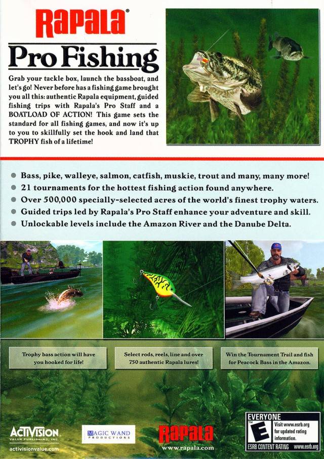 Rapala Pro Fishing Box Shot for PC - GameFAQs