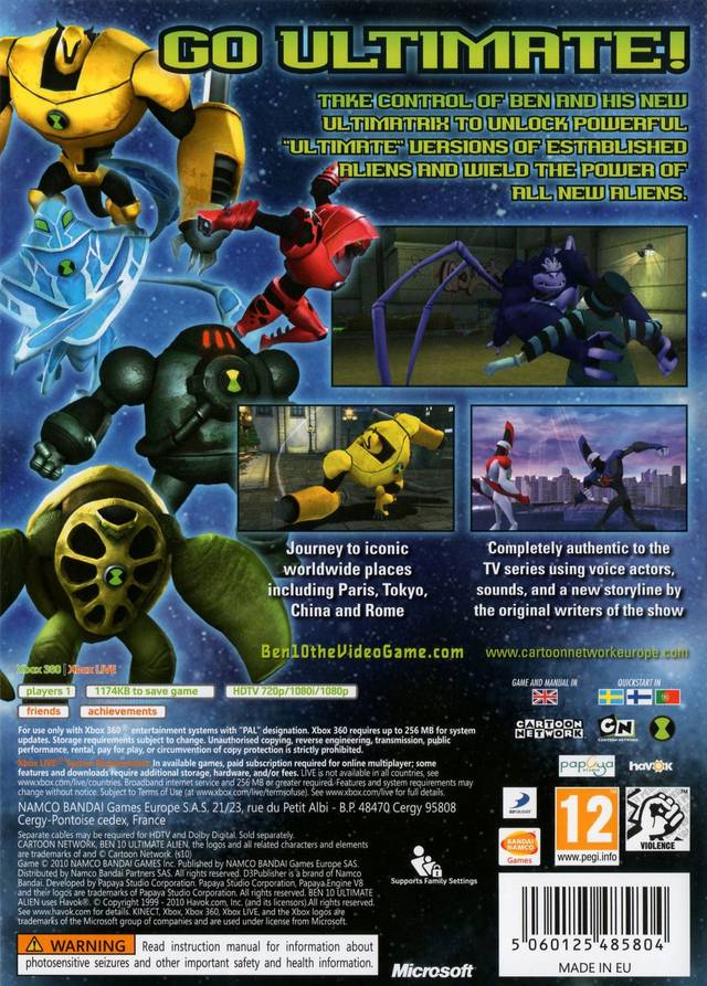 Ben 10 Ultimate Alien: Cosmic Destruction - Guide and Walkthrough -  PlayStation 3 - By Warhawk - GameFAQs