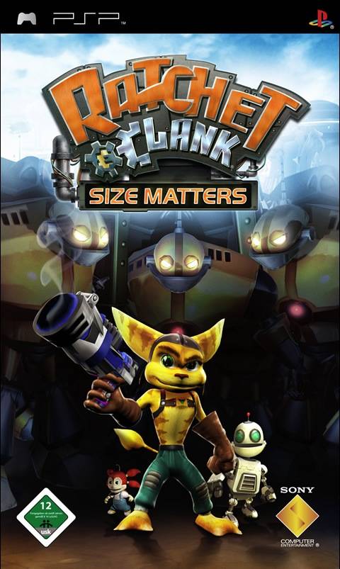 Ratchet & Clank: Size Matters Box Shot for PSP - GameFAQs