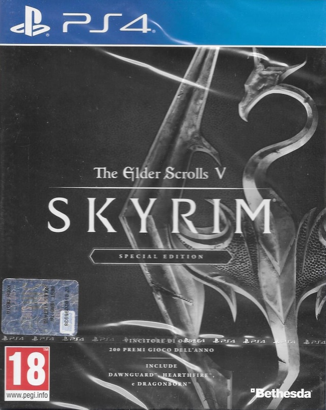 The Elder Scrolls V: Skyrim Anniversary Edition Box Shot for PlayStation 4  - GameFAQs