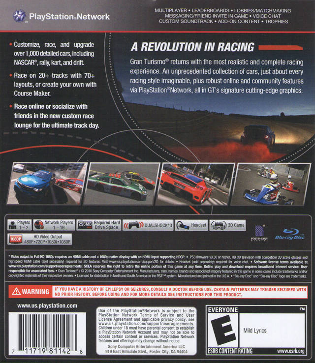 noedels ring Mechanica Gran Turismo 5: Car Pack 2 Box Shot for PlayStation 3 - GameFAQs
